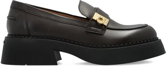 Ferragamo Hug Buckle Chunky Loafers