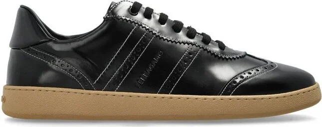 Ferragamo Hybrid Lace-Up Sneakers
