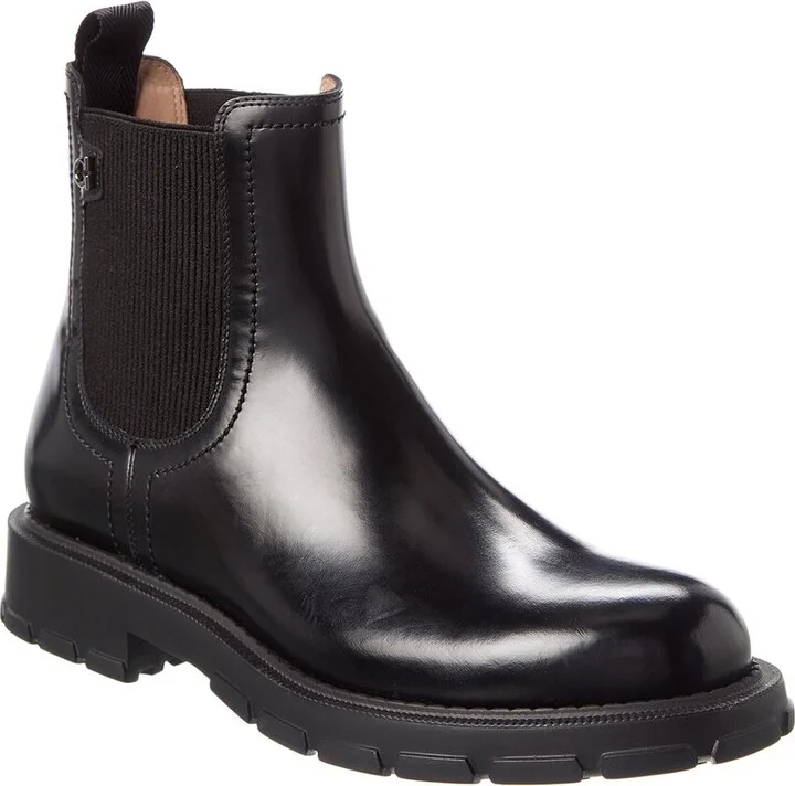 Ferragamo Iago Leather Boot