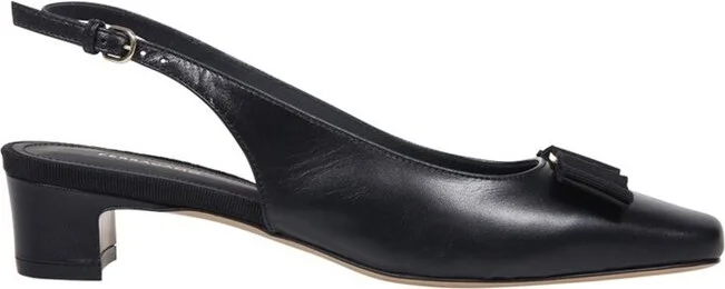 Ferragamo Iconic Bow Slingbacks
