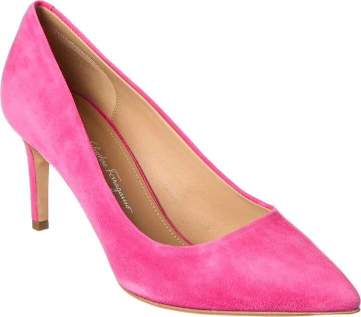 Ferragamo Ilary Suede Pump