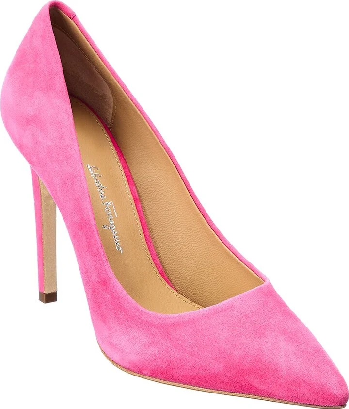 Ferragamo Ilary X5 Suede Pump