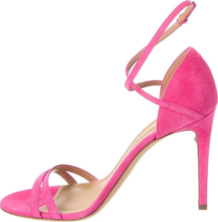 Ferragamo Ines Xs Suede Sandal - Image 2