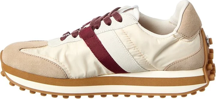 Ferragamo Iulia Nylon & Suede Sneaker - Image 2