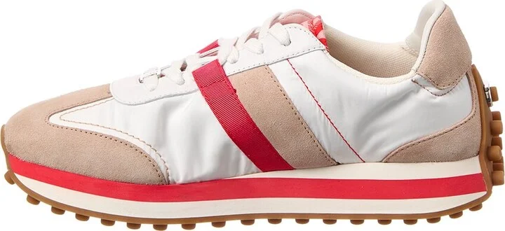 Ferragamo Iulia Nylon & Suede Sneaker - Image 2