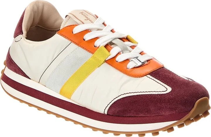 Ferragamo Iulio Suede Sneaker