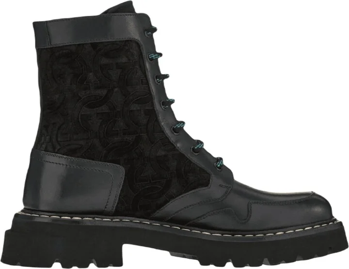 Ferragamo Iuri Men's Boots Black