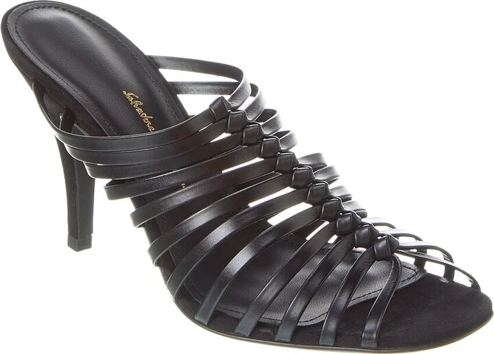 Ferragamo Jessa Leather Sandal