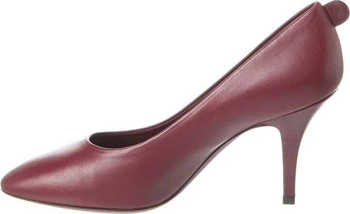 Ferragamo Judy Leather Pump - Image 2