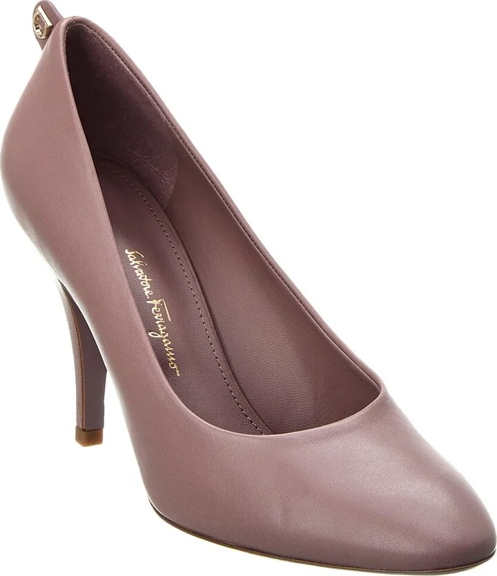 Ferragamo Judy Leather Pump