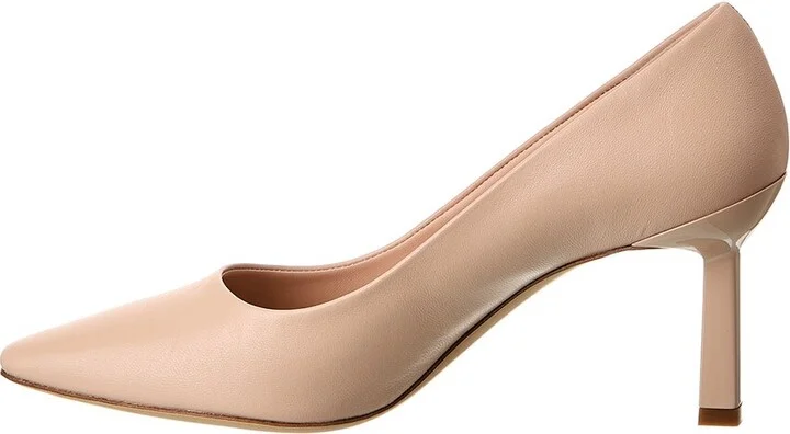 Ferragamo Justina Leather Pump - Image 2