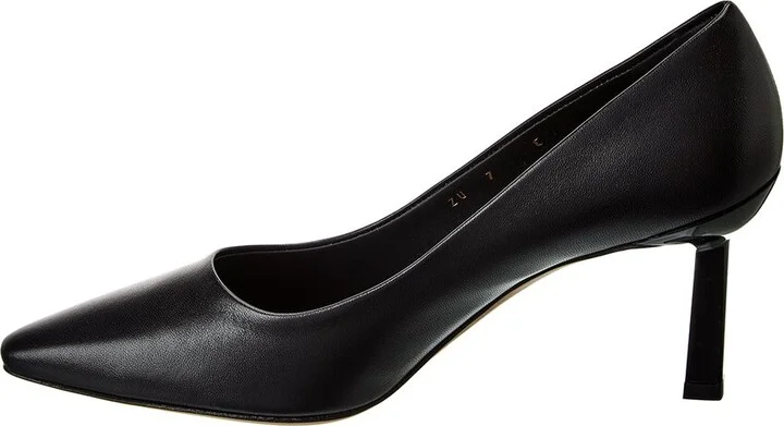 Ferragamo Justina Leather Pump - Image 2