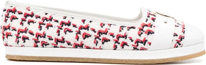 Ferragamo Kacy Woven Espadrilles