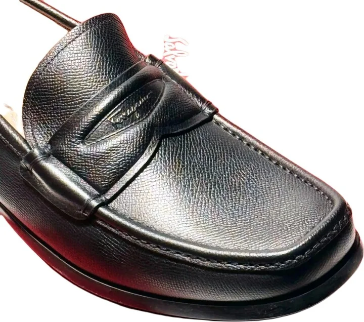 Ferragamo Lanzarote Men's Loafers Black