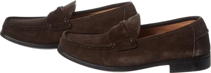 Ferragamo Lanzarote Suede Loafer (Authentic Pre-Loved) - Image 2