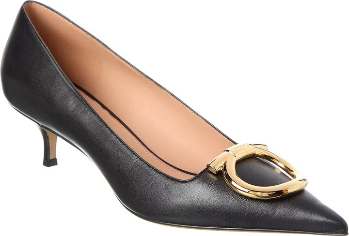 Ferragamo Lara Leather Pump