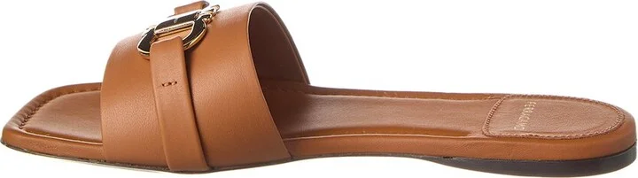 Ferragamo Leah Ornament Leather Sandal - Image 2