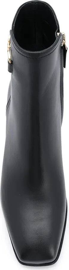 Ferragamo Leather Ankle Boots