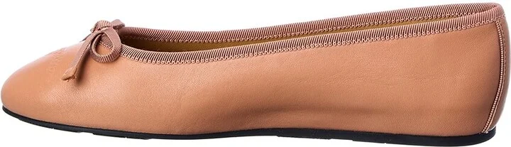 Ferragamo Leather Ballerina Flat - Image 2