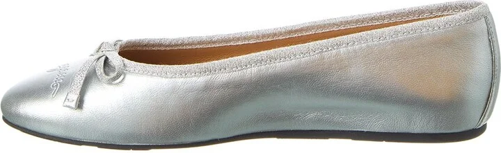 Ferragamo Leather Ballerina Flat - Image 2
