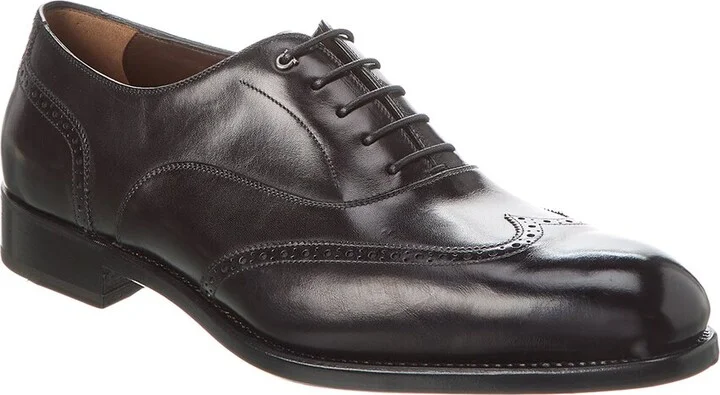 Ferragamo Leather Dress Shoe