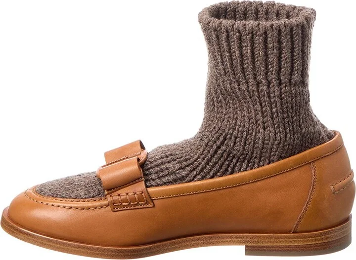 Ferragamo Leather Loafer - Image 2