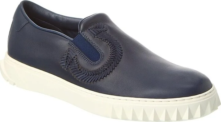 Ferragamo Leather Sneaker