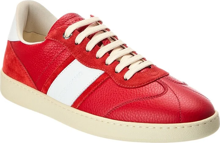 Ferragamo Leather Sneaker