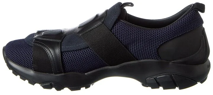 Ferragamo Leather-Trim Sneaker - Image 2