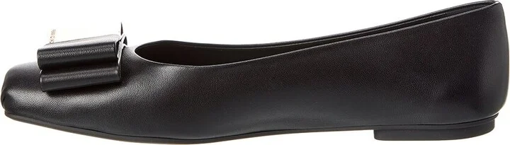Ferragamo Lina Leather Ballet Flat - Image 2