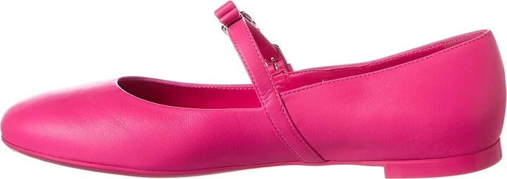Ferragamo Lizz Leather Ballet Flat - Image 2
