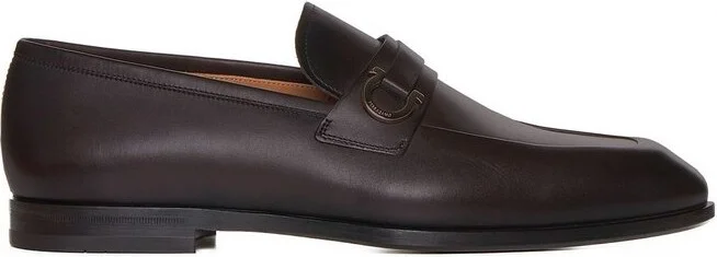 Ferragamo Logo Buckle Loafers