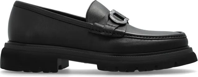 Ferragamo Logo Buckle Loafers