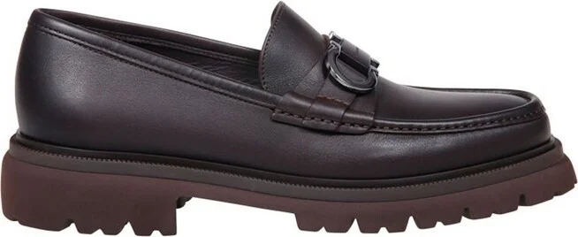 Ferragamo Logo Buckle Loafers