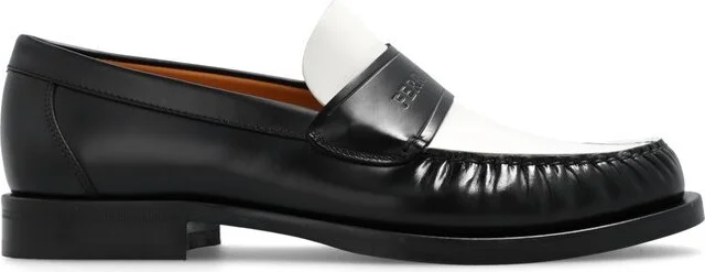 Ferragamo Logo Debossed Round Toe Loafers