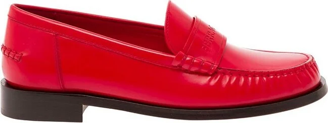 Ferragamo Logo-Embossed Slip-On Loafers