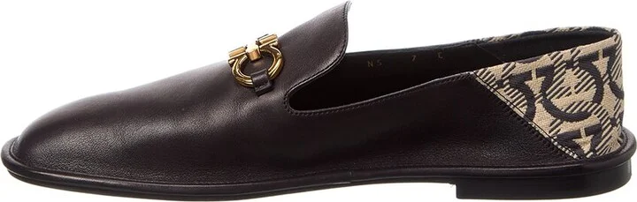 Ferragamo Logo Leather Loafer - Image 2