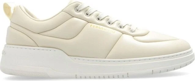 Ferragamo Logo Printed Lace-Up Sneakers