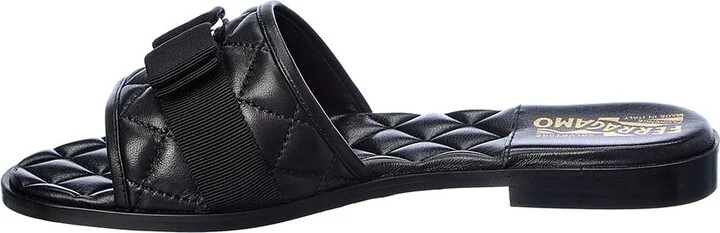 Ferragamo Lovec Q Leather Sandal - Image 2