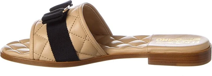 Ferragamo Lovec Q Leather Sandal - Image 2