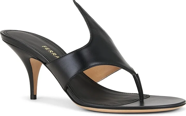 Ferragamo Lyrai Sandal in Black - Image 2