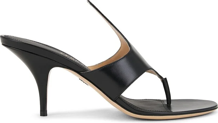 Ferragamo Lyrai Sandal in Black