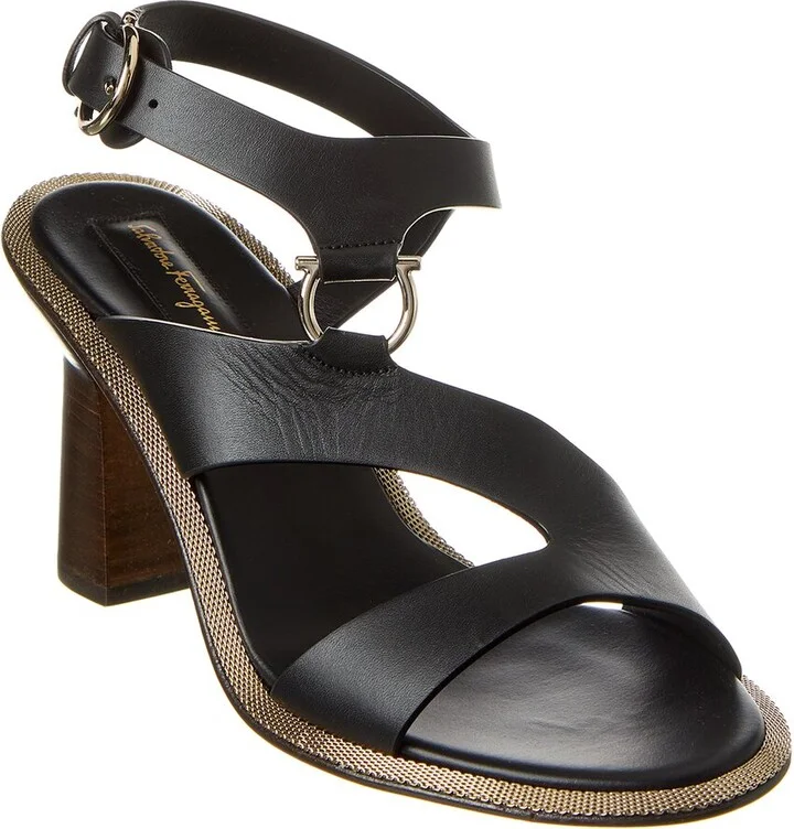 Ferragamo Mapi Leather Sandal