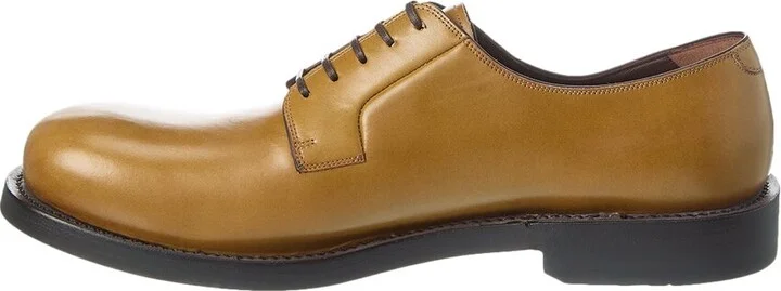 Ferragamo Marius Leather Oxford - Image 2