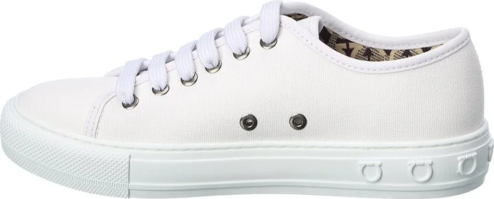 Ferragamo Mediterr Eco Canvas Sneaker - Image 2