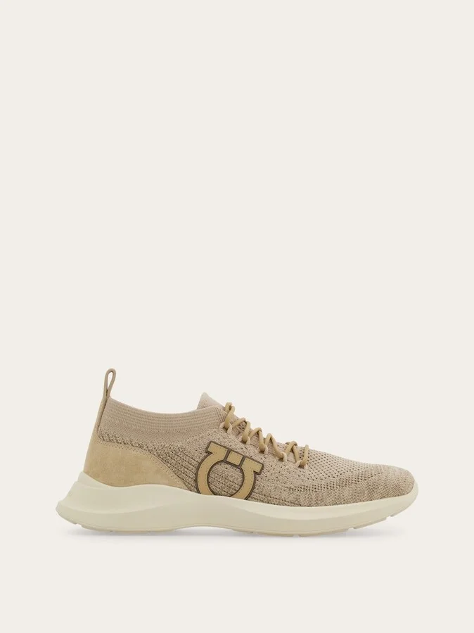 Ferragamo Men Gancini sneaker Grey