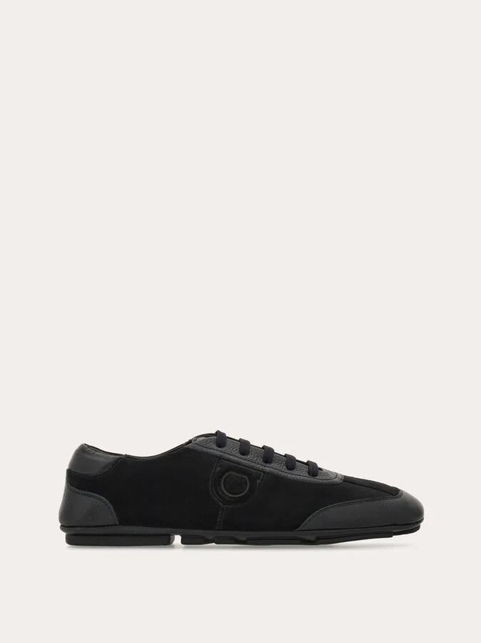 Ferragamo Men Lace-up driver Black