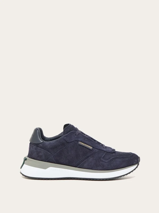 Ferragamo Men Low cut sneaker Blue