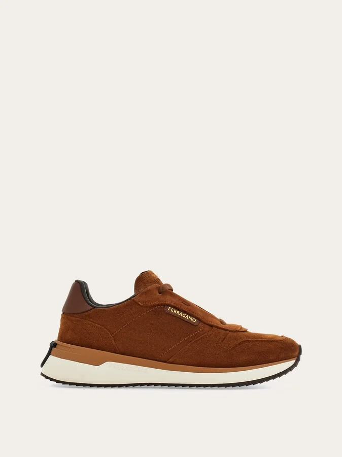 Ferragamo Men Low cut sneaker Brown