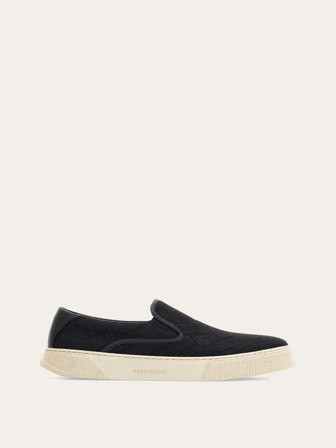 Ferragamo Men Slip-on sneaker Black